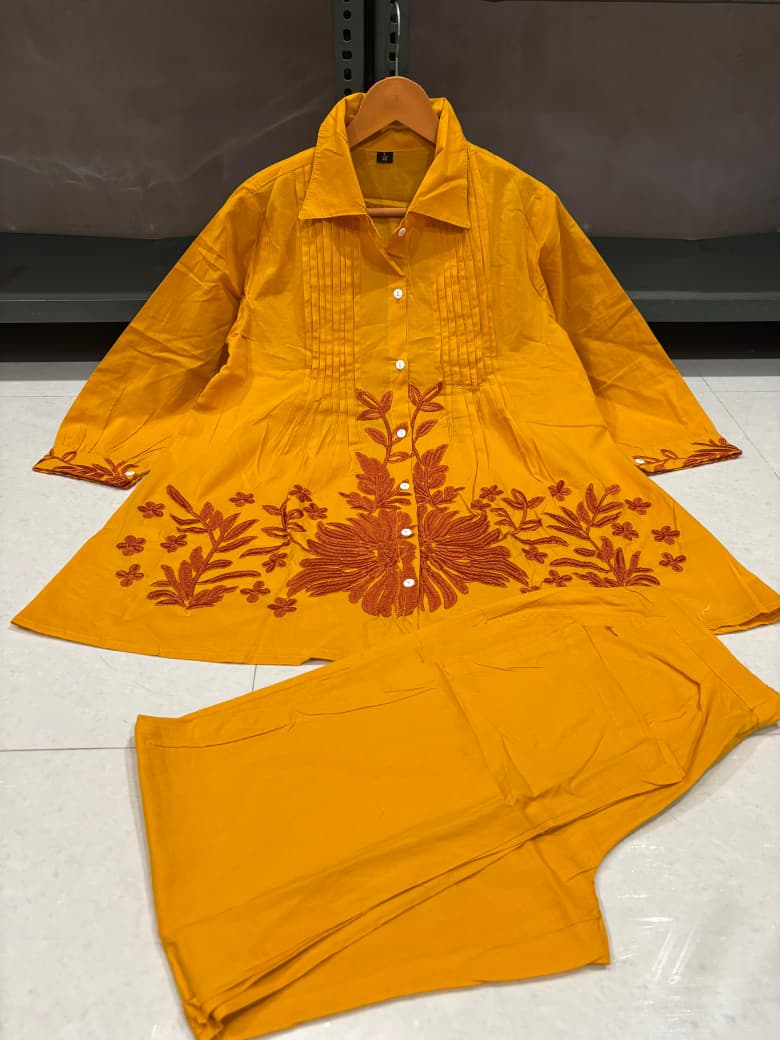 Mustard Yellow Coord Set - Image 2